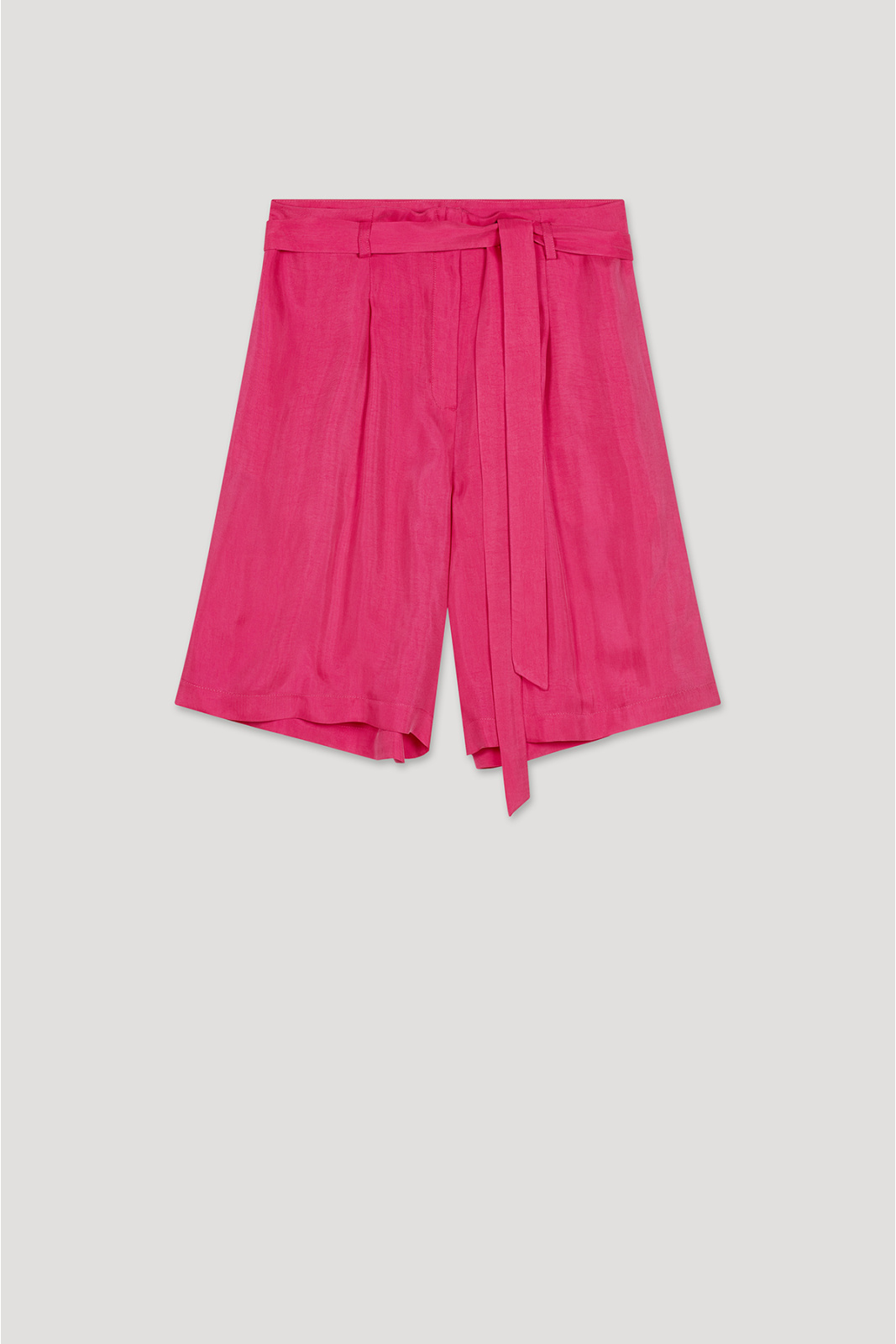 Tris Cupro Bermuda Shorts Fuchsia Outlet Elementy