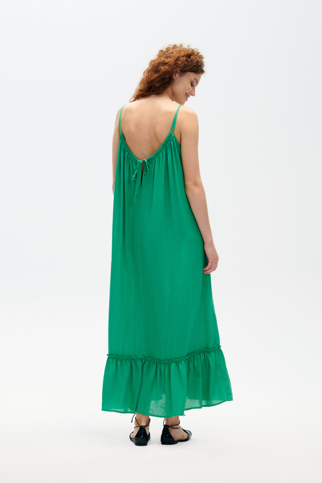 Vivienne Dress Green Outlet Elementy