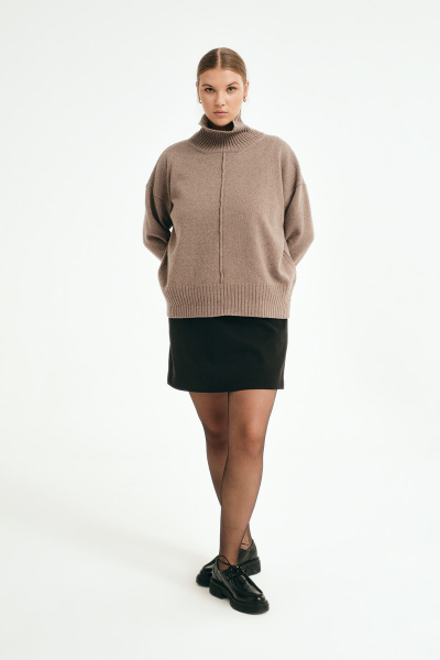 Amber Merino Sweater Latte