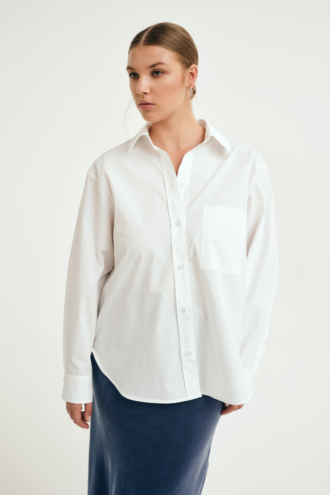 Koi Shirt White Shirts, blouses, tops Elementy