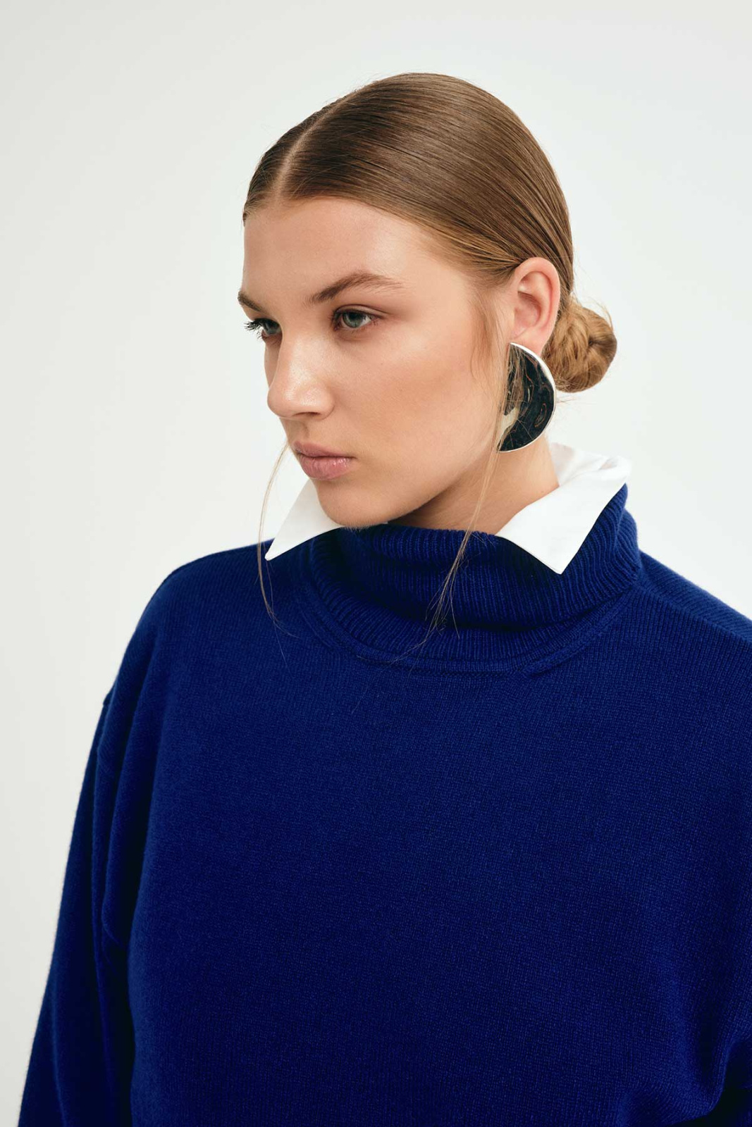 Garnet Merino Sweater Ink Knitwear Elementy