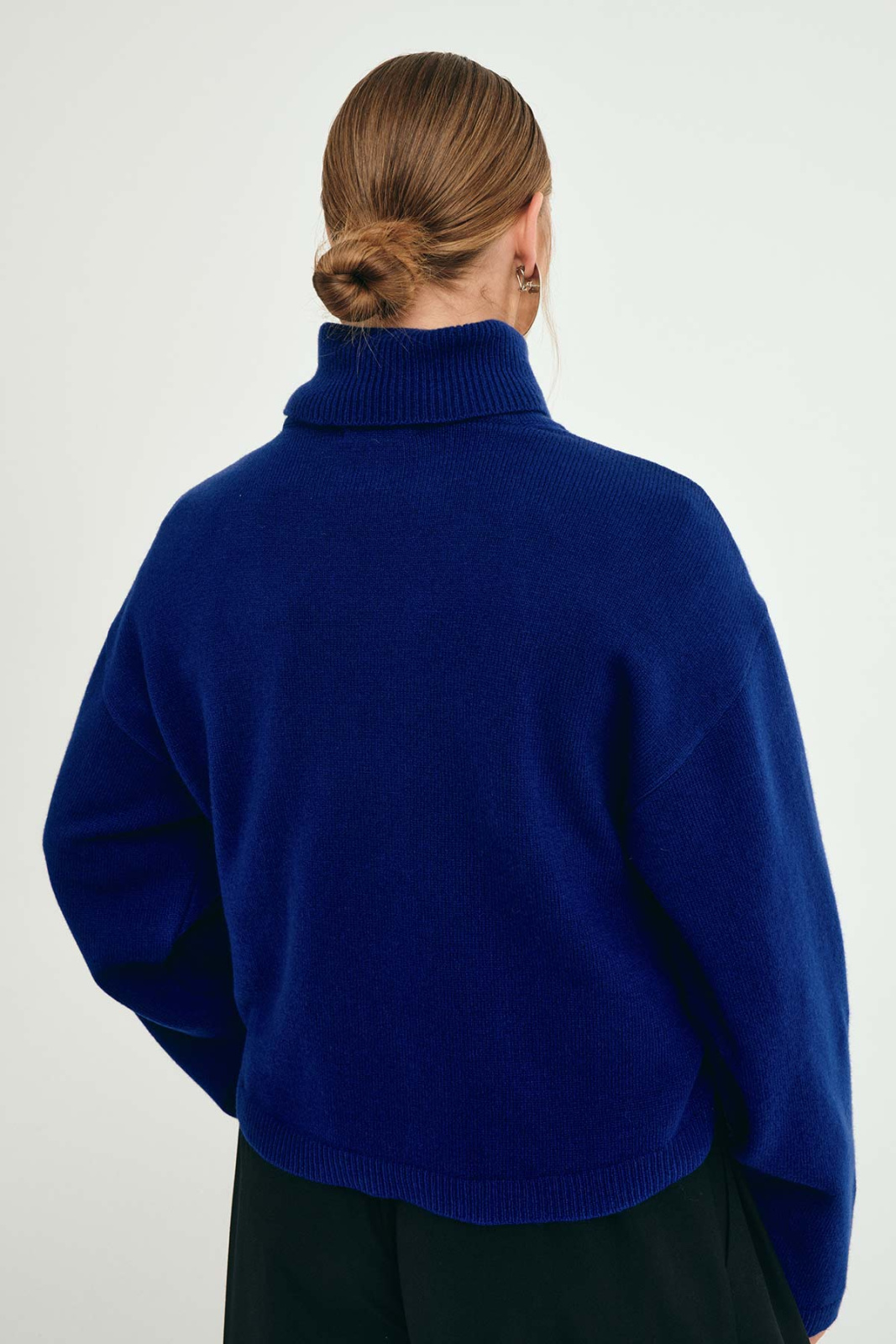 Garnet Merino Sweater Ink Knitwear Elementy