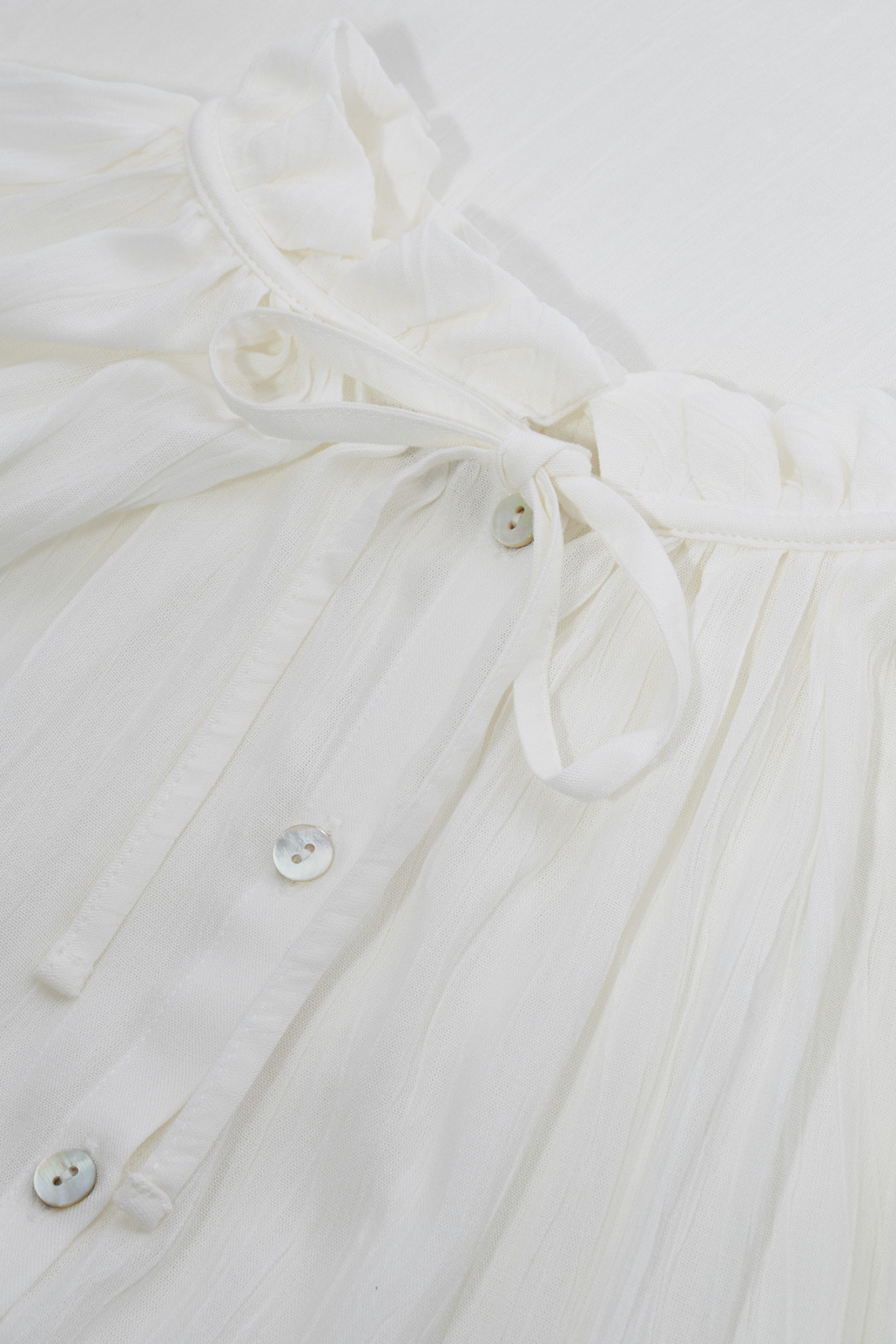 Lena Koszula Biały Koszule, bluzki, topy Elementy