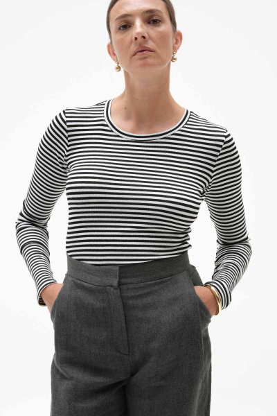 London Stripes Longsleeve Black Stripes