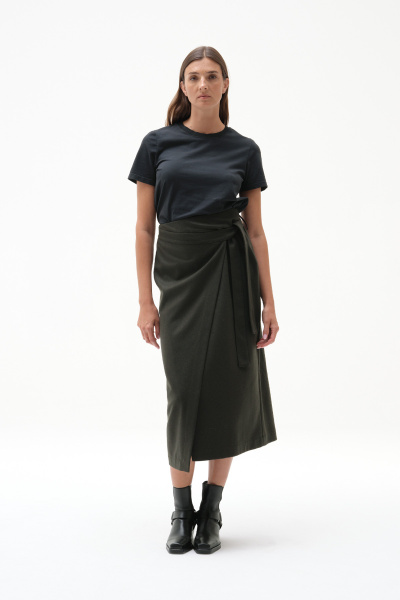 Margot Wool Skirt Moss