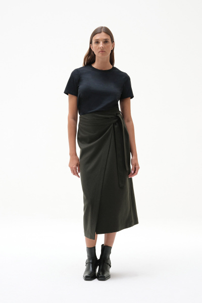 Margot Wool Skirt Moss