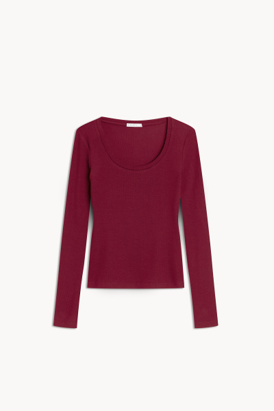 Nadine Longsleeve Burgundy