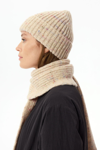 Gugu Beanie Natural Melange