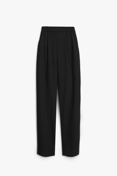 Eddie Wool Trousers Black