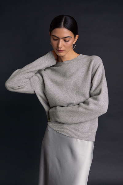 Anja Sweater Grey Melange