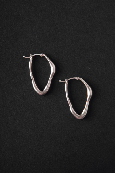 Storm Earrings Silver