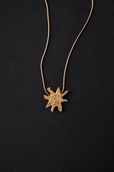 Sol Necklace Gold Plated