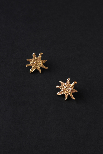 Sol Earrings Gold Plated