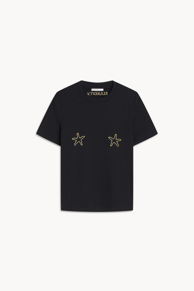 Boy Stars T-shirt Czarny