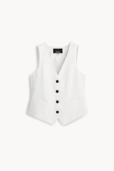 Juno Vest White
