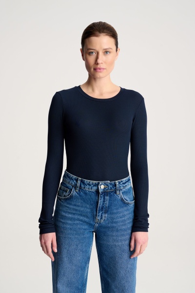 London Longsleeve Granatowy