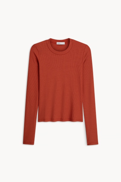 London Longsleeve Ceglasty