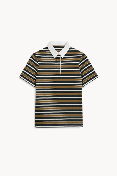 Oxford Stripes T-shirt Czarny