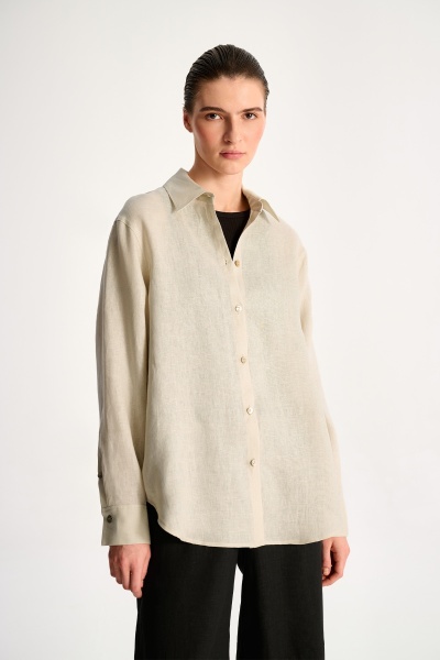 Roma Linen Koszula Tofu