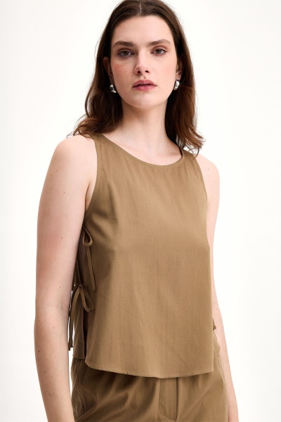 Bows Top Karmelowy