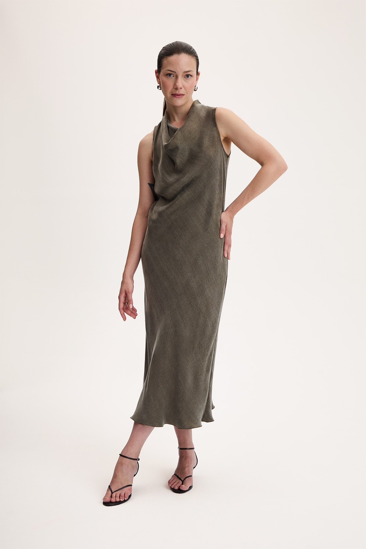 tessa gold dress Golden brown affordable glam dress
