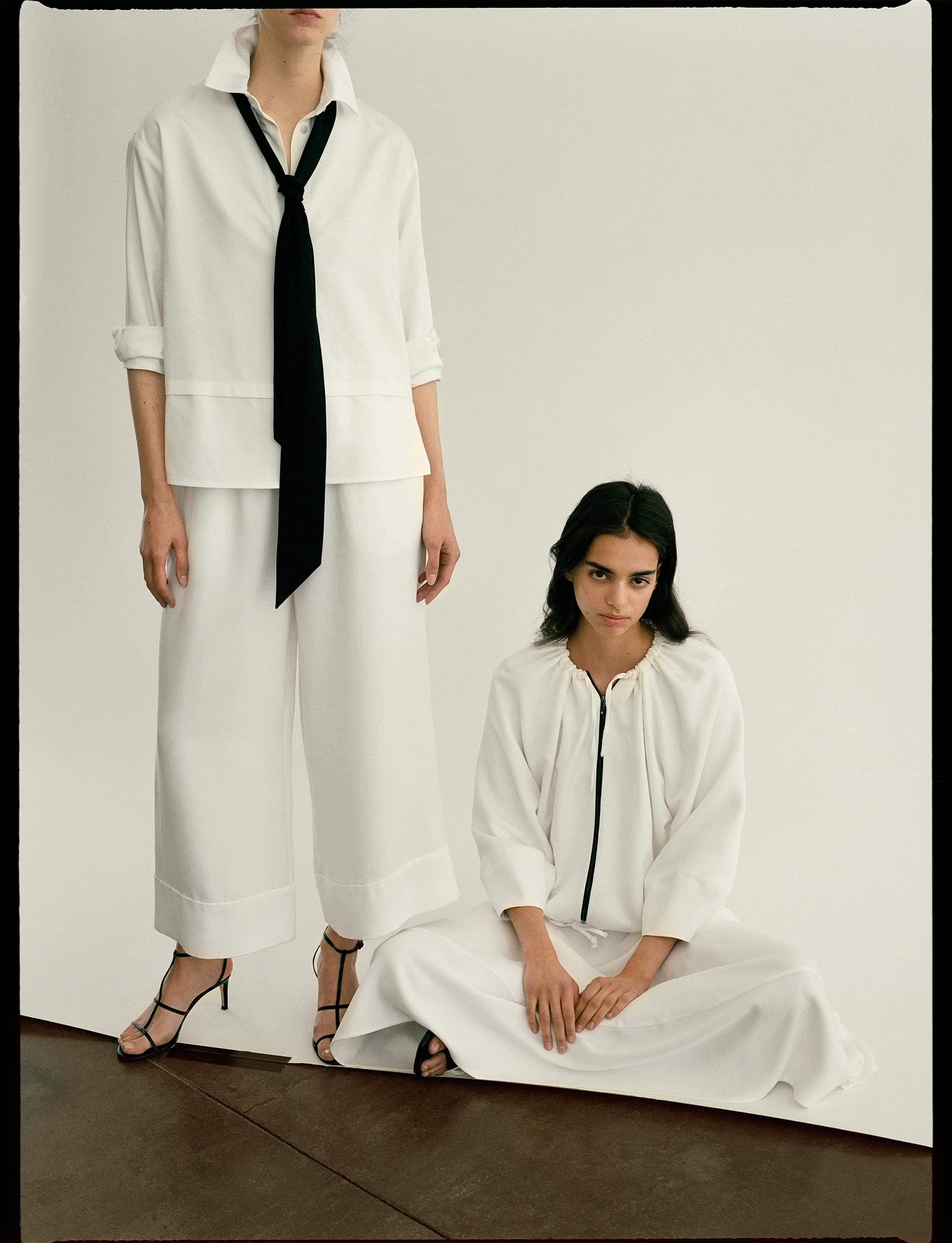 Saly Trousers, Bree Shirt, Celeste Jacket, Gaia Skirt
